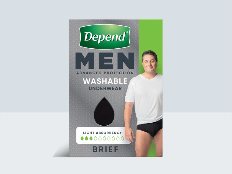 Depend® Men Advanced Protection Washable Incontinence Underwear